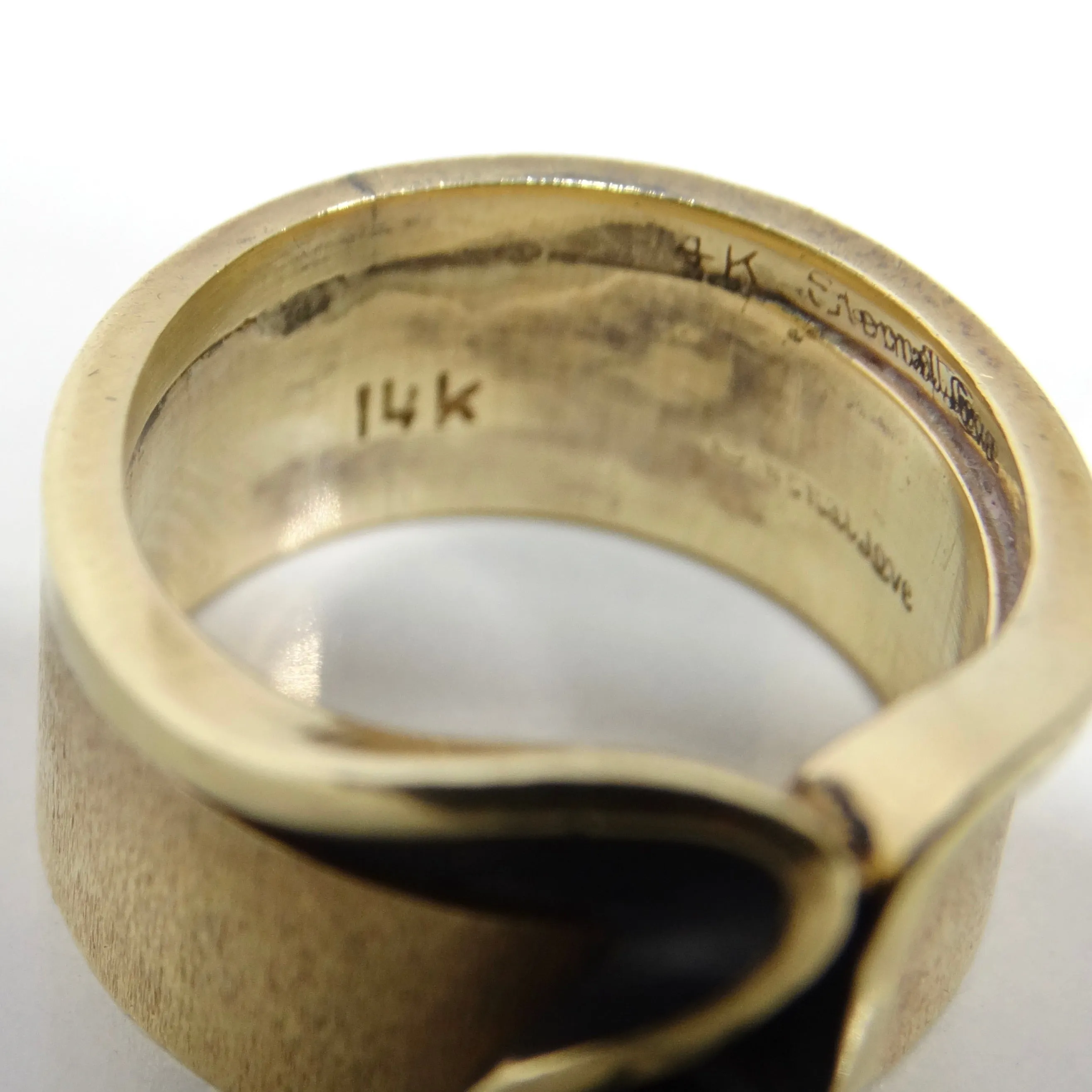 14K Gold 1960s Diamond Ring