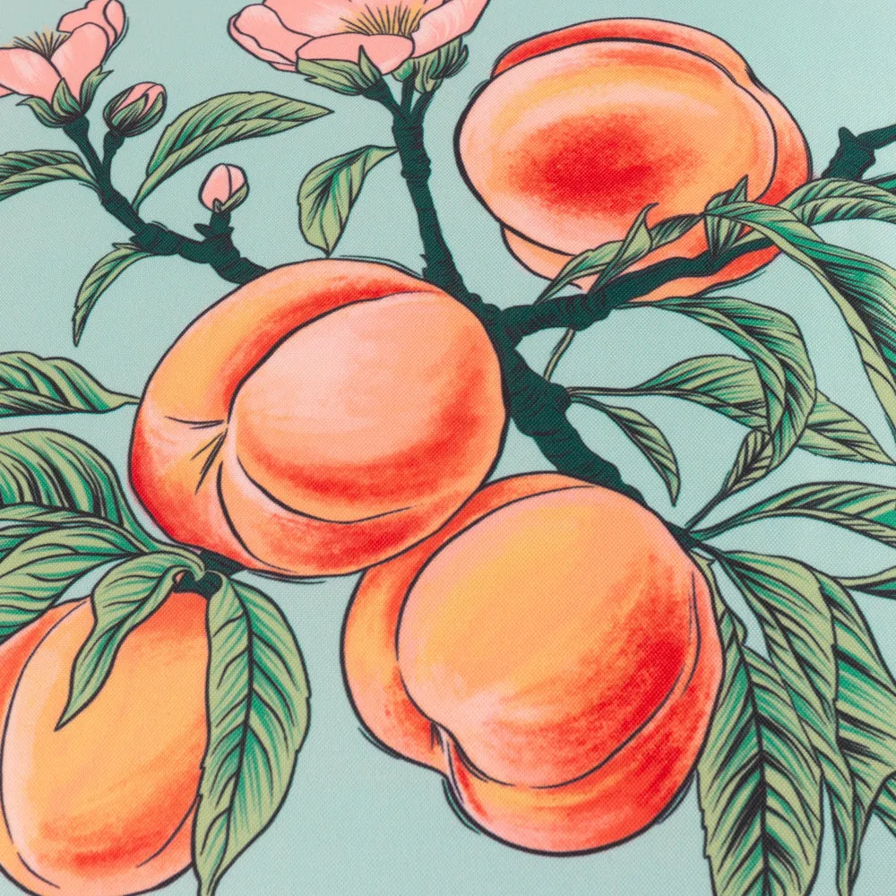 Anemone Peaches Printed Outdoor Cushion Multicolour
