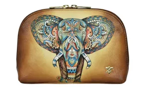 Anuschka Large Cosmetic Pouch Elephant Mandala