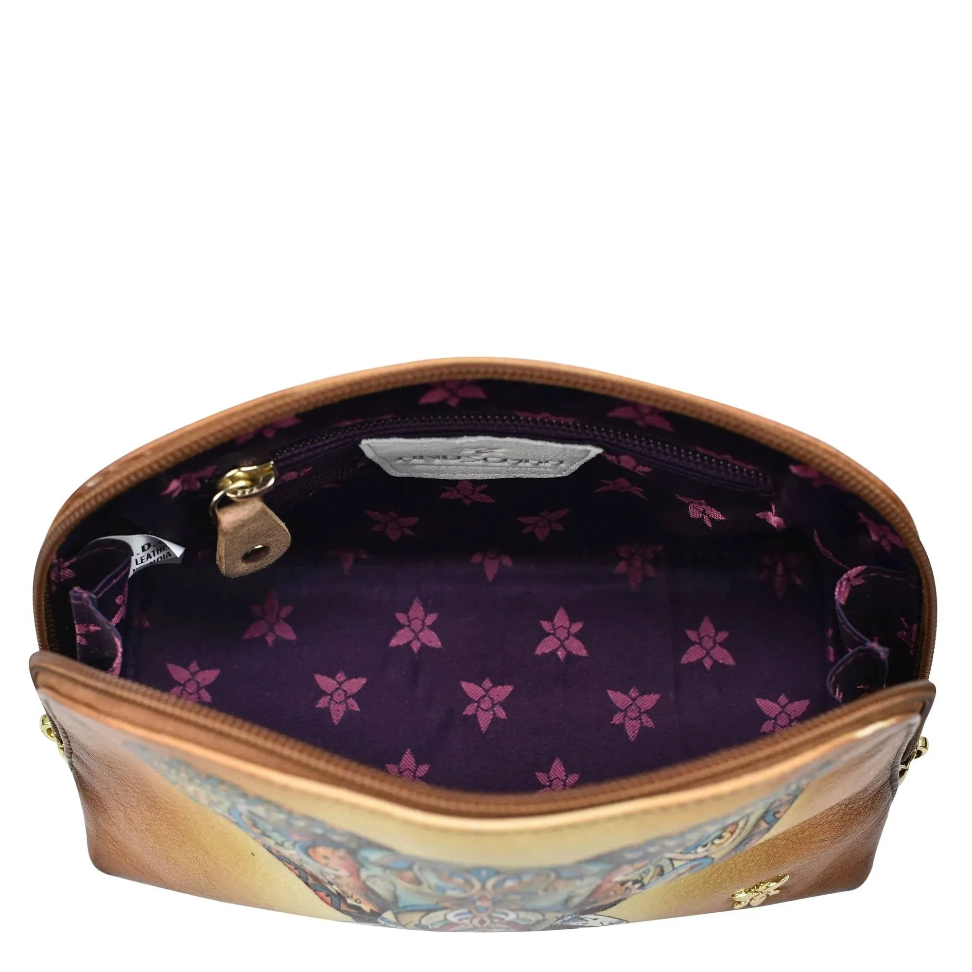 Anuschka Large Cosmetic Pouch Elephant Mandala