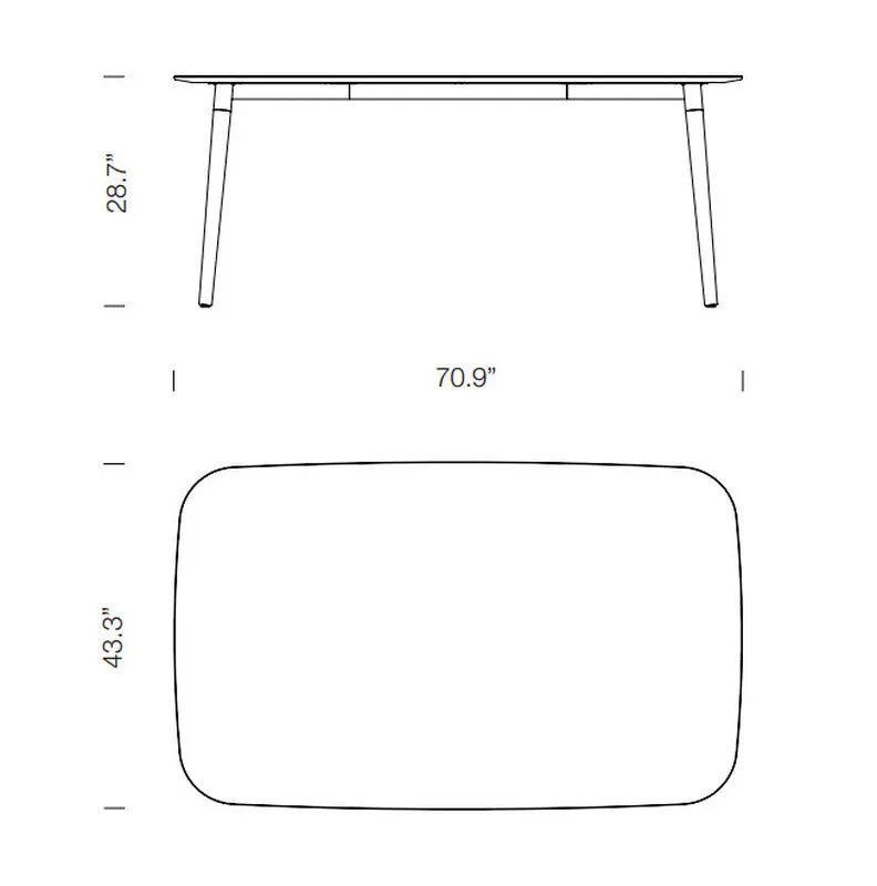 Belloch Rectangular Table