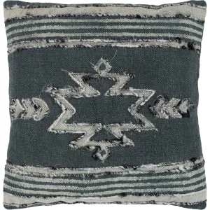 Benny Pillow Charcoal/Medium Gray/Black