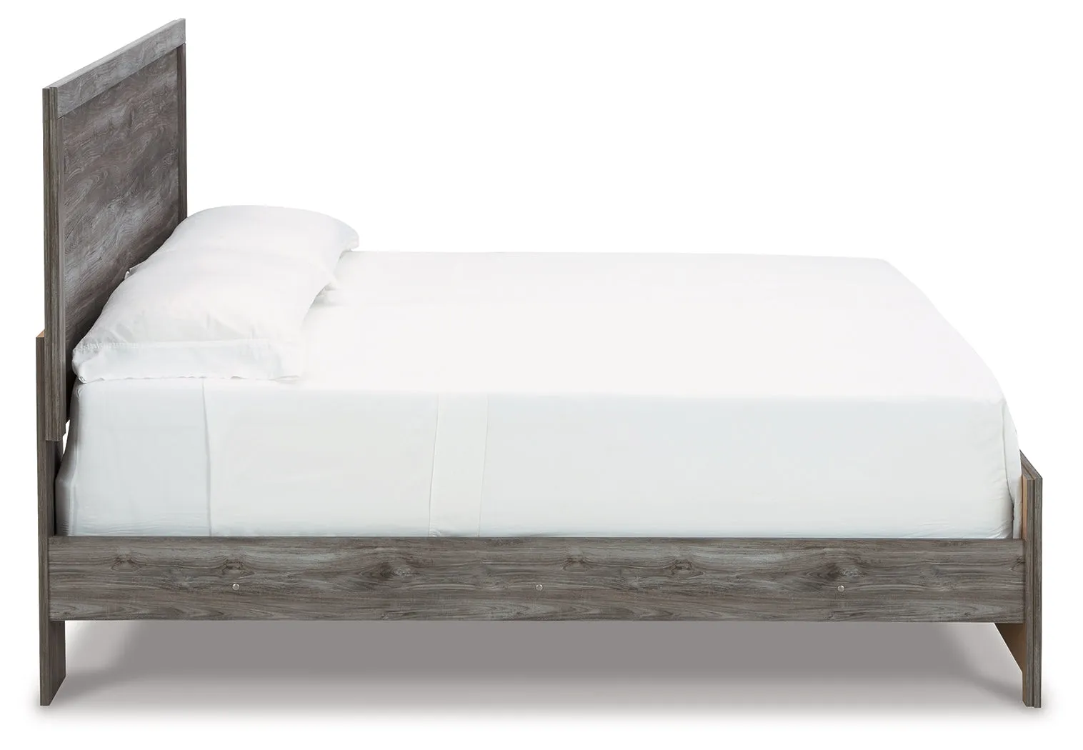 Bronyan King Panel Bed with Dresser in Dark Gray