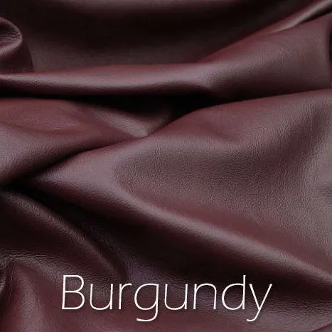 Burgundy Leather Purse Strap, Handbag Strap or Bandolier - Customize Length (Short Shoulder to Extra Long Crossbody Size) - Half Inch Wide