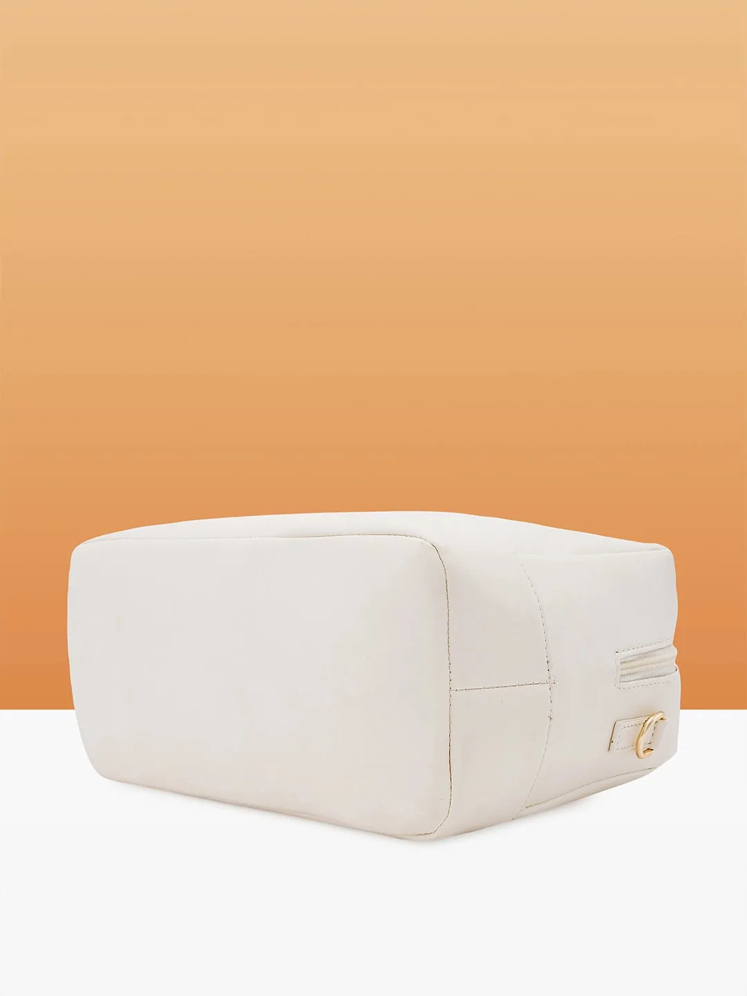 Caprese Jones Satchel Small Off White