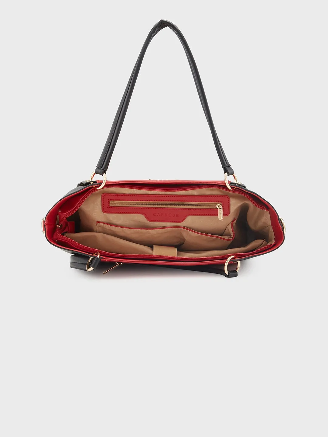 Caprese Shelby Laptop Tote Large Red