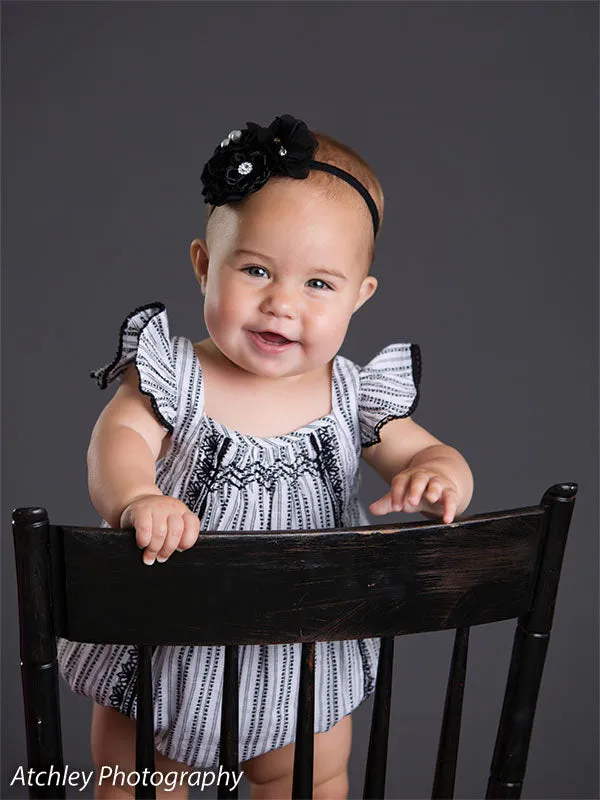 Charcoal Gray Cloth Backdrop