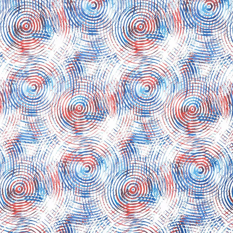 Circle Play - Circle Patriotic 108" Wide Backing
