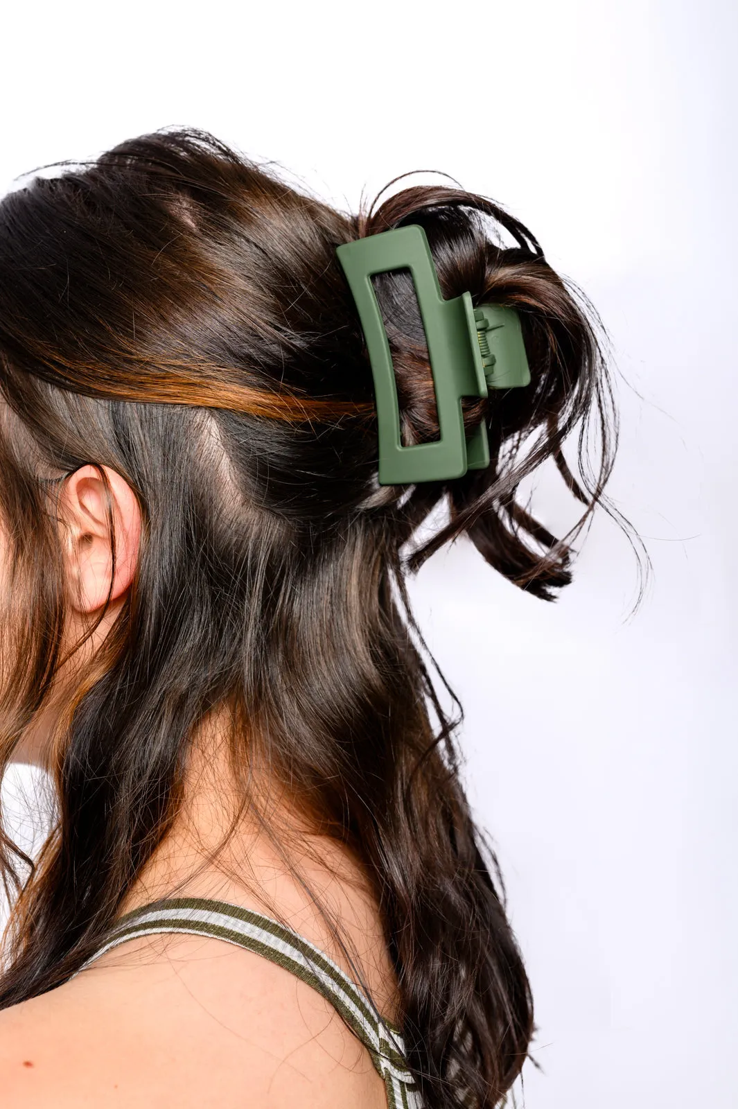 Claw Clip Set of 4 in Forest Green (Ships in 1-2 Weeks)