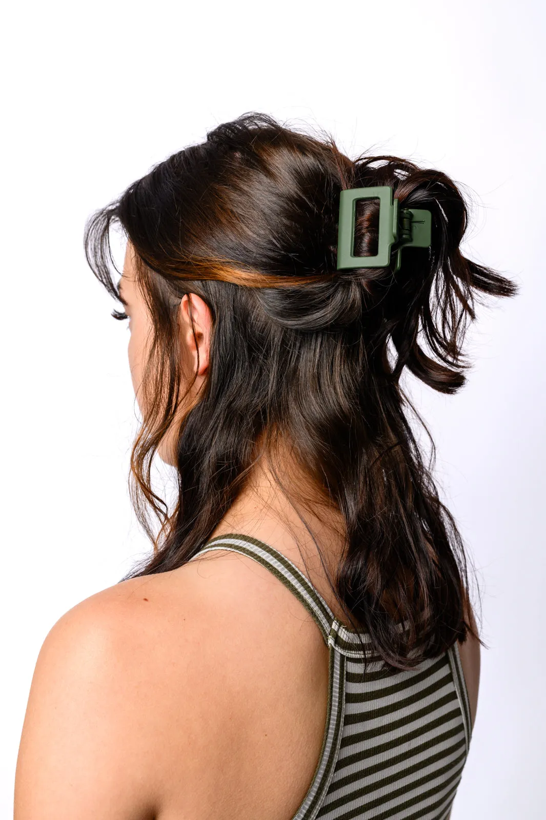 Claw Clip Set of 4 in Forest Green (Ships in 1-2 Weeks)
