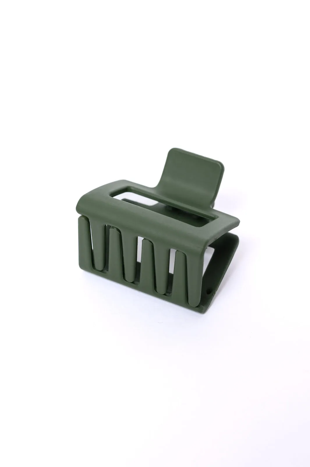 Claw Clip Set of 4 in Forest Green (Ships in 1-2 Weeks)