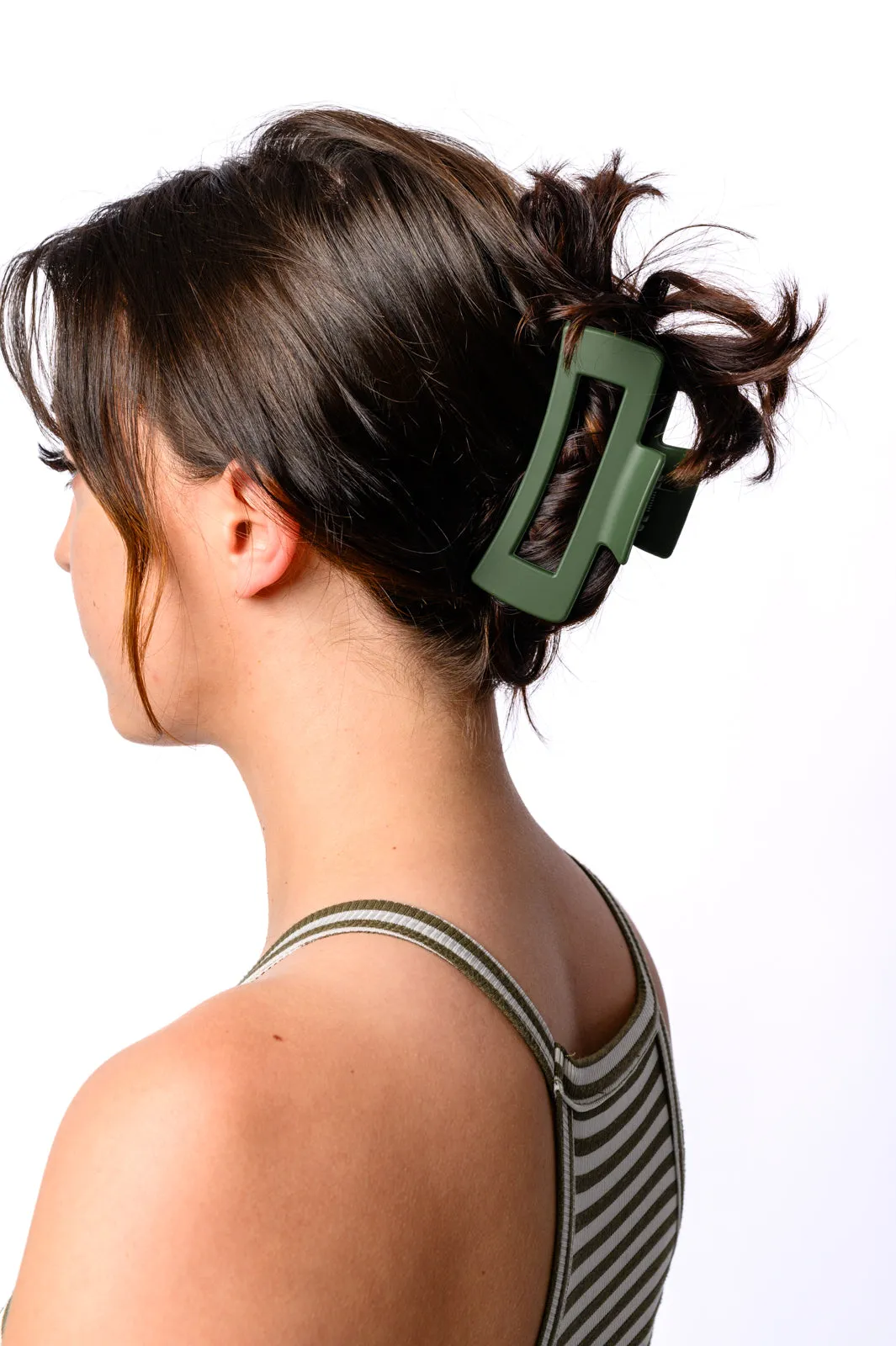 Claw Clip Set of 4 in Forest Green (Ships in 1-2 Weeks)