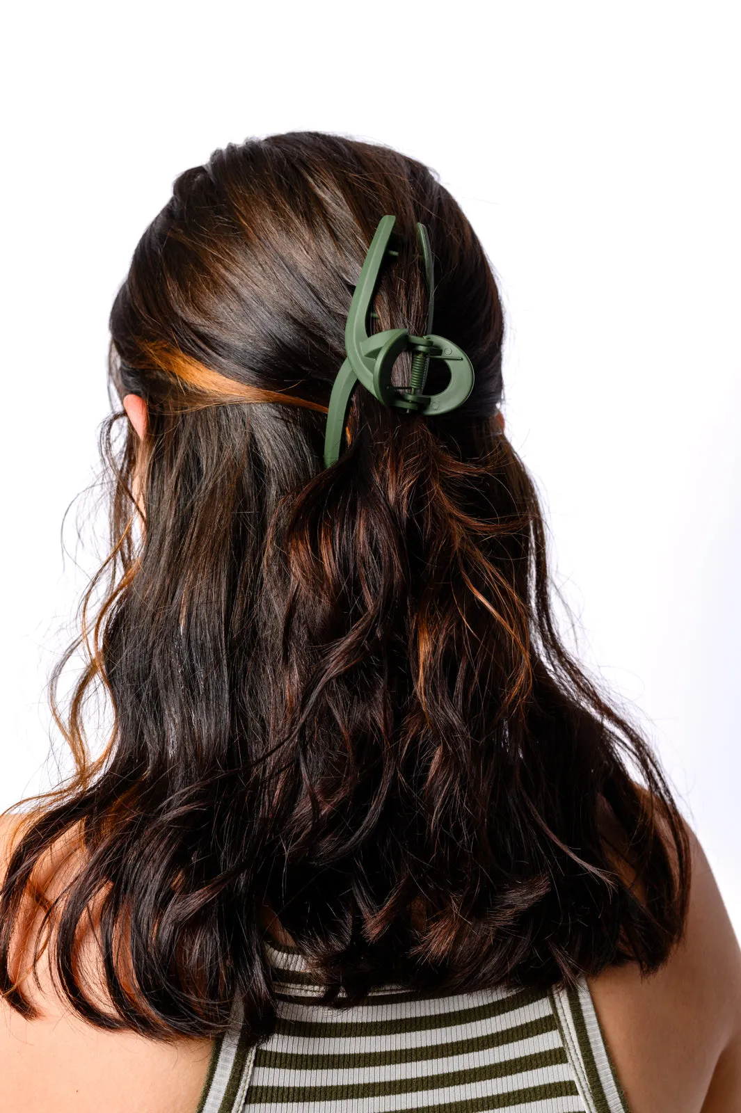 Claw Clip Set of 4 in Forest Green (Ships in 1-2 Weeks)