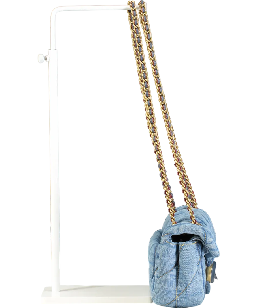 Coach Blue Tabby 20 Quilted Denim Cross-body Bag
