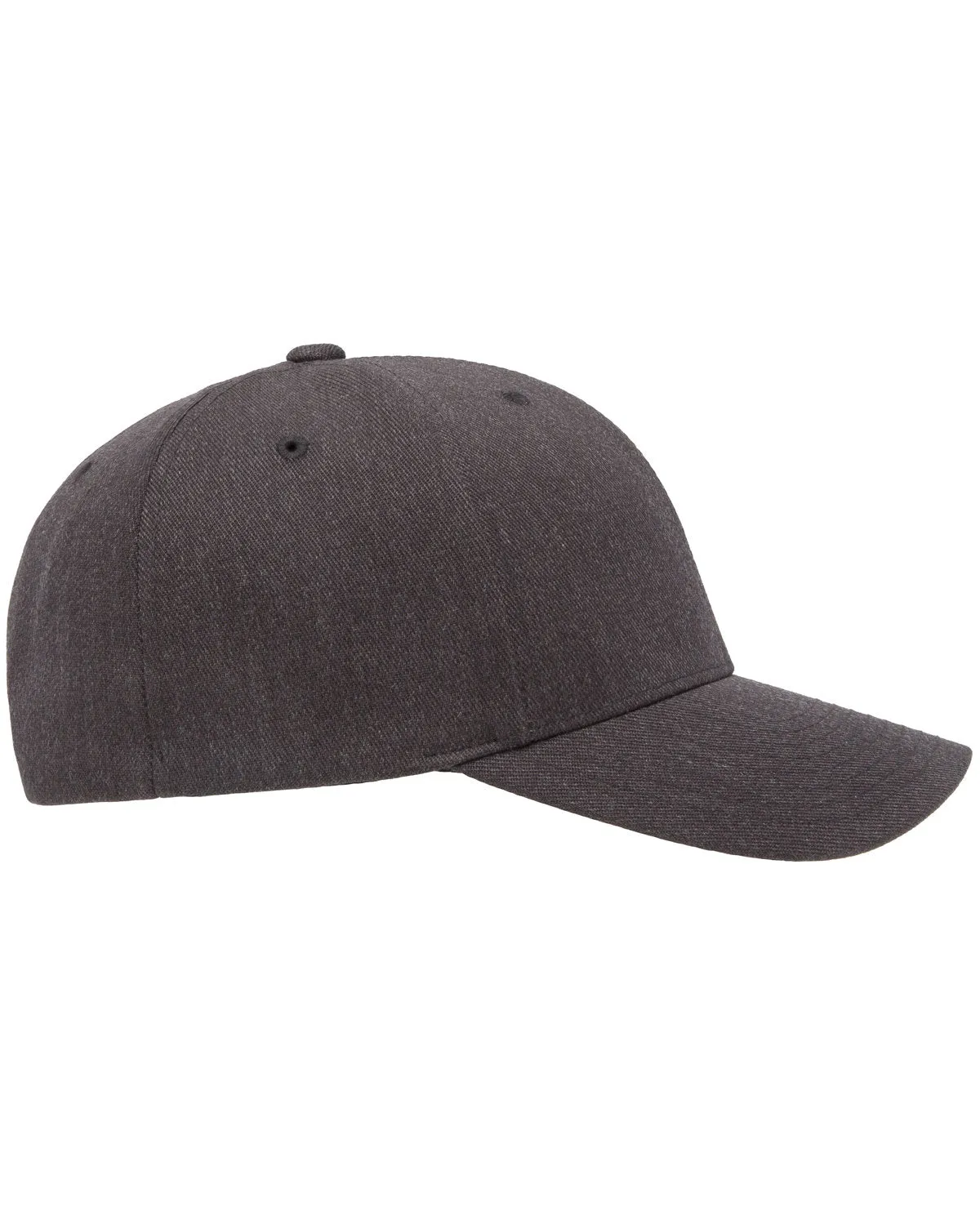 Flexfit Wool Blend Customized Caps, Dark Heather