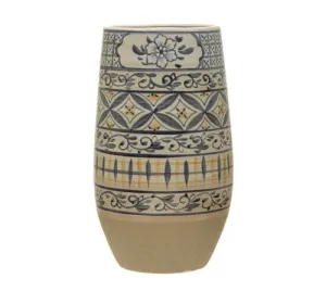 Hand Painted Vase