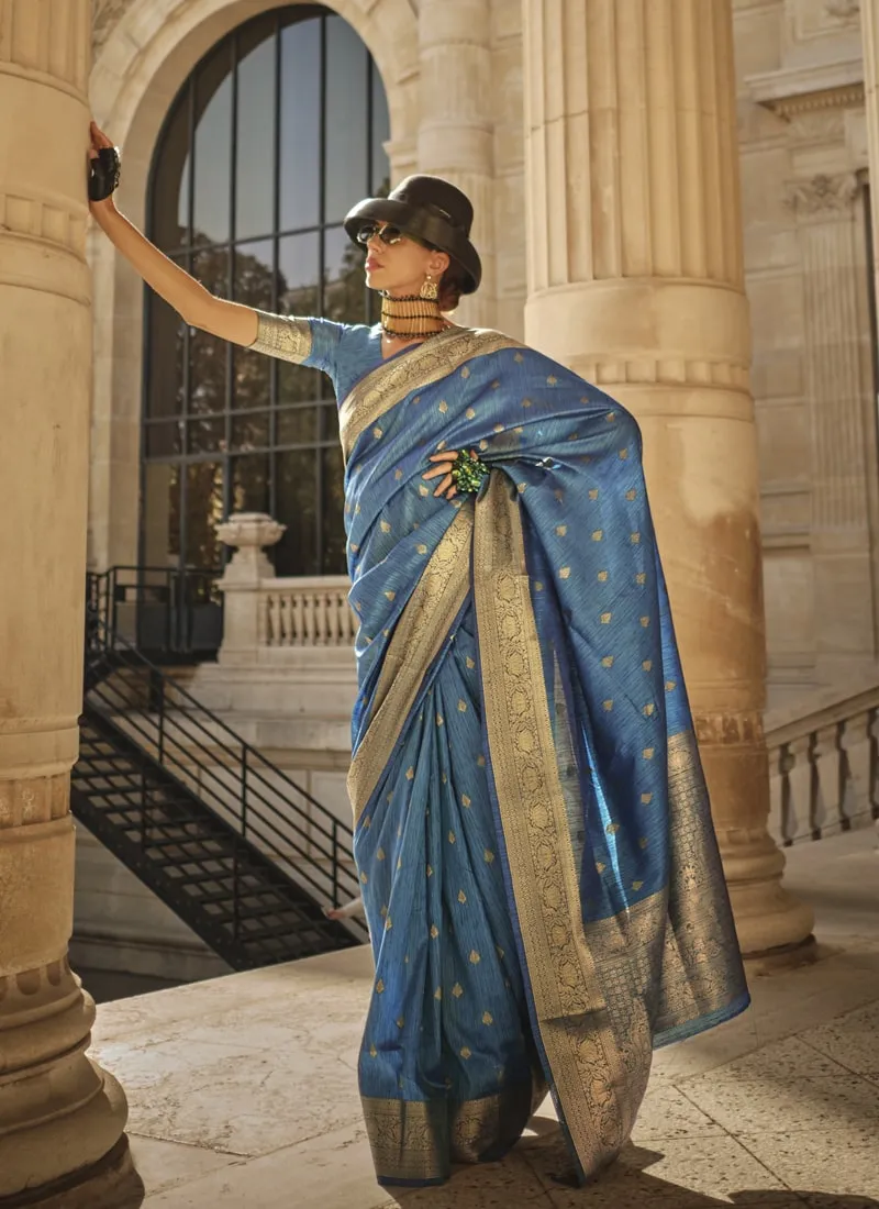 Handloom Weaving Khadi Silk Saree