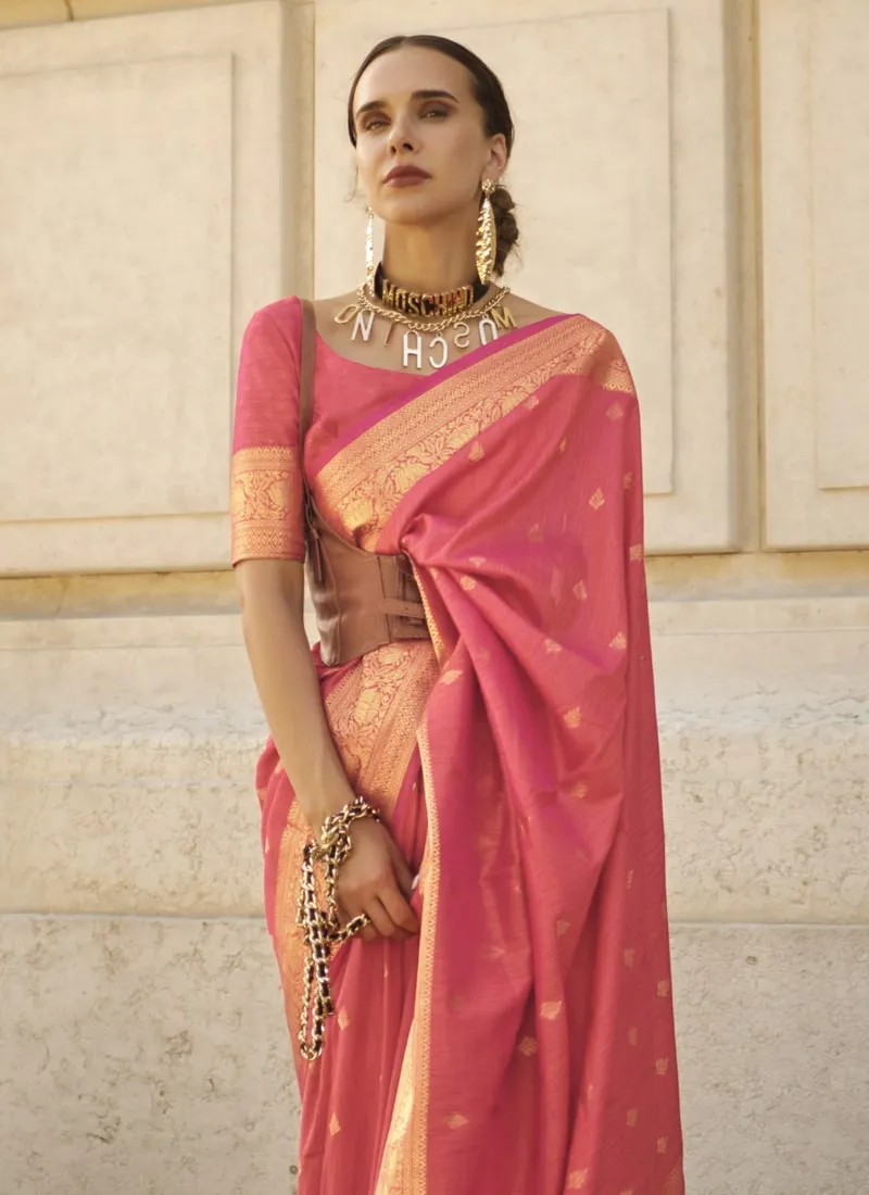 Handloom Weaving Khadi Silk Saree