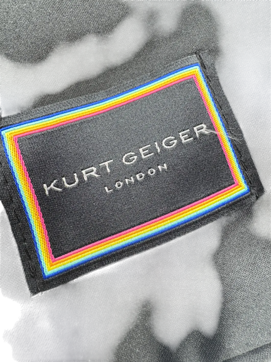 Kurt Geiger Black Mini Bamboo Bag