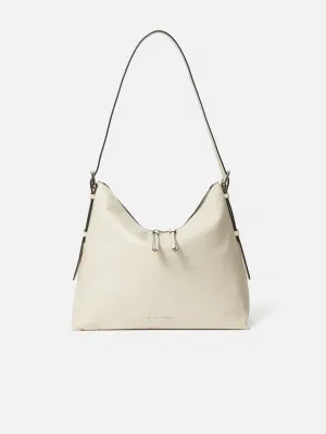 Large Trafalgar Shoulder Bag | White
