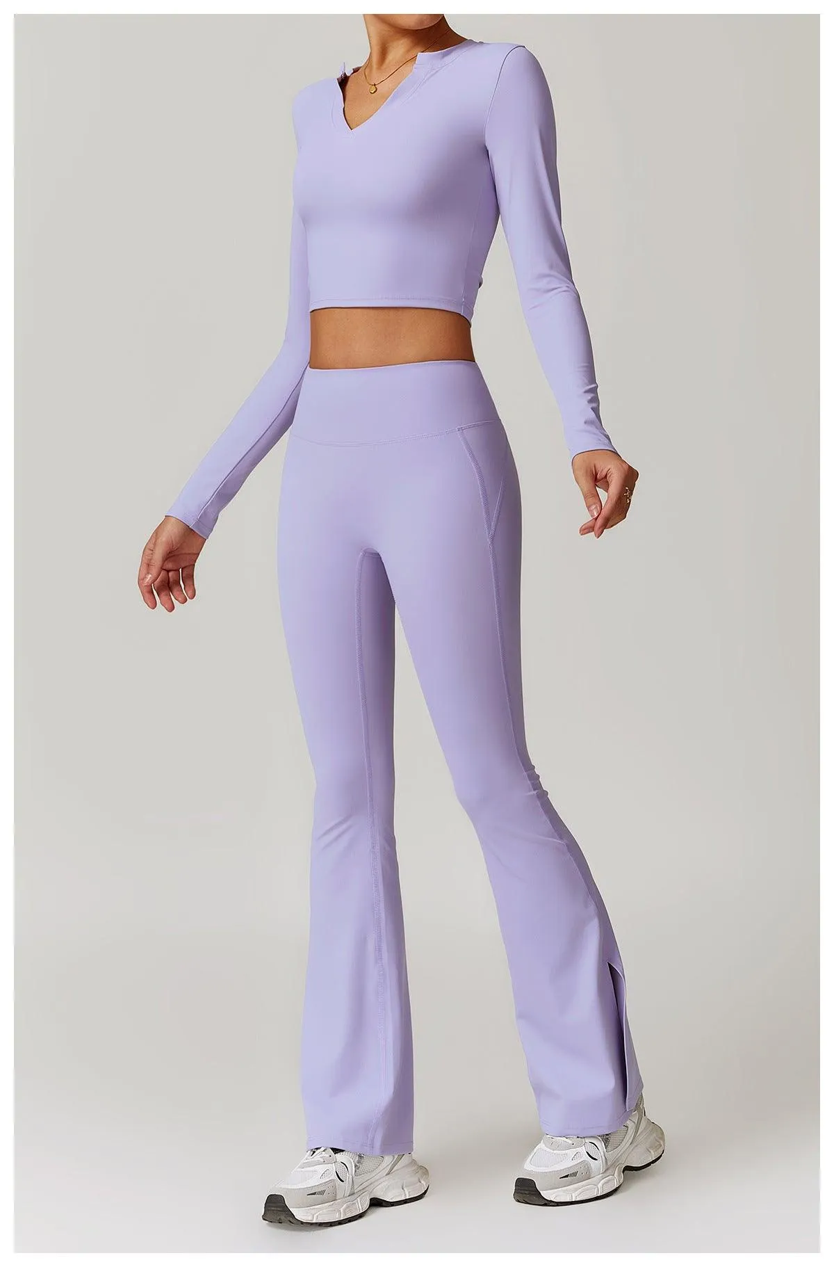 Lavender Vibe Crop