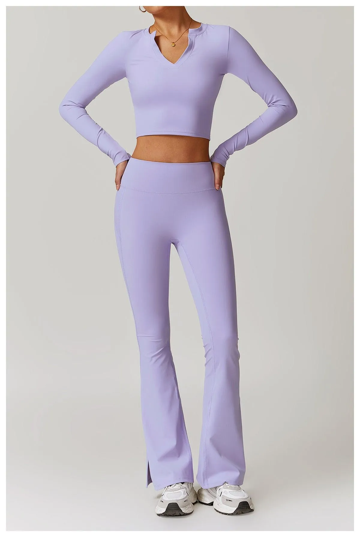 Lavender Vibe Crop
