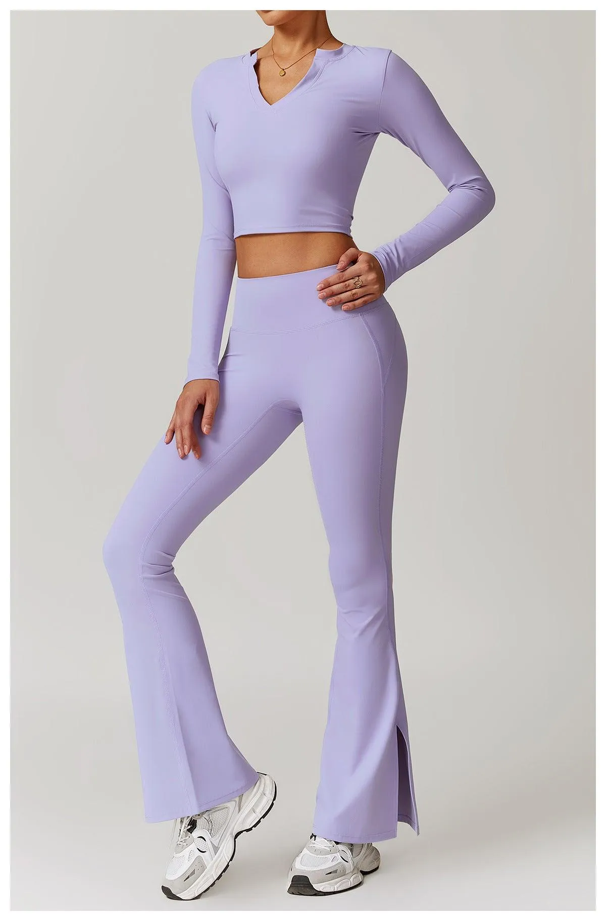 Lavender Vibe Crop