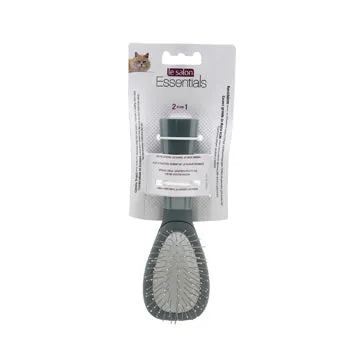 Le Salon Essentials Cat Bristle-Steel Pin Combo Brush - Small