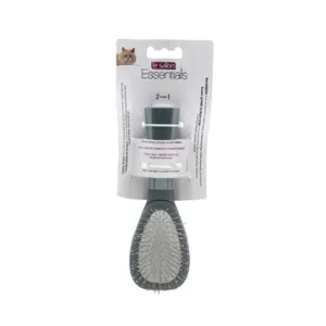 Le Salon Essentials Cat Bristle-Steel Pin Combo Brush - Small