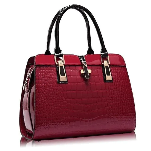 Luxury Designer Vintage Casual Tote Top-Handle Women Handbag
