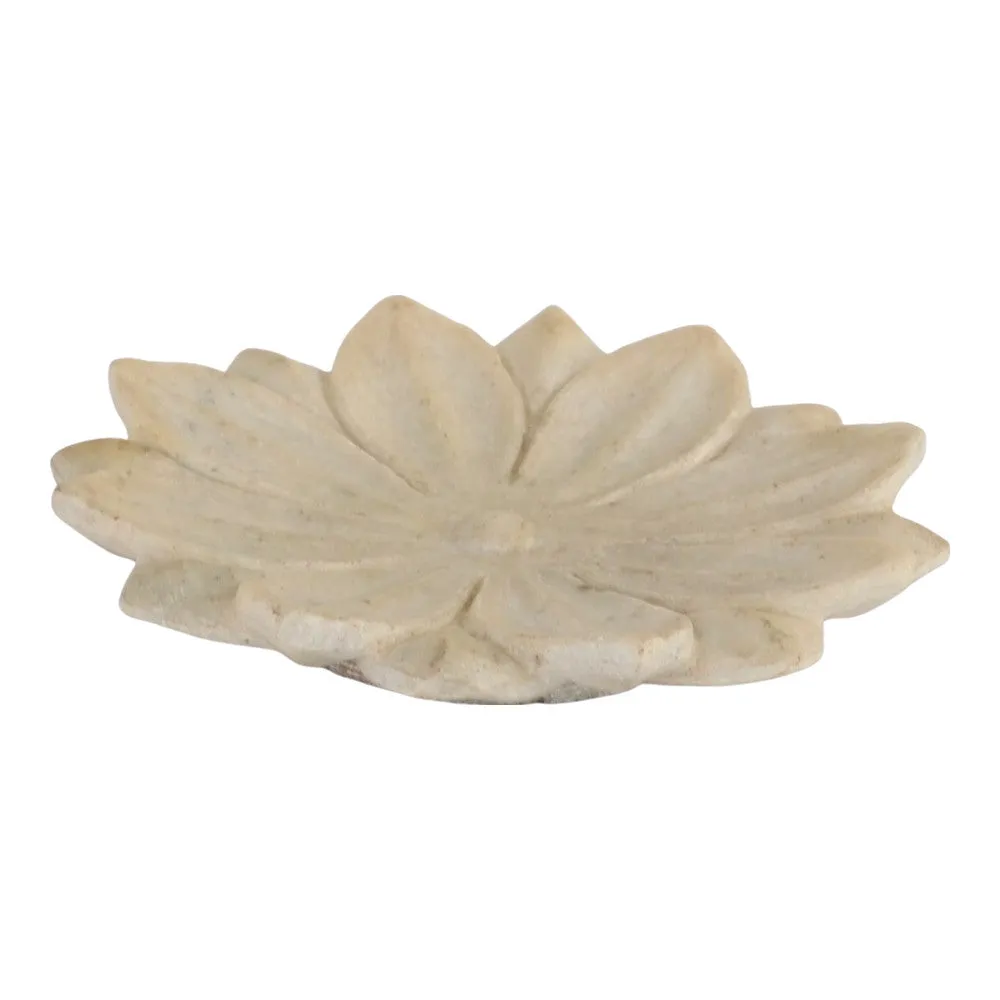 Marble Lotus Plate