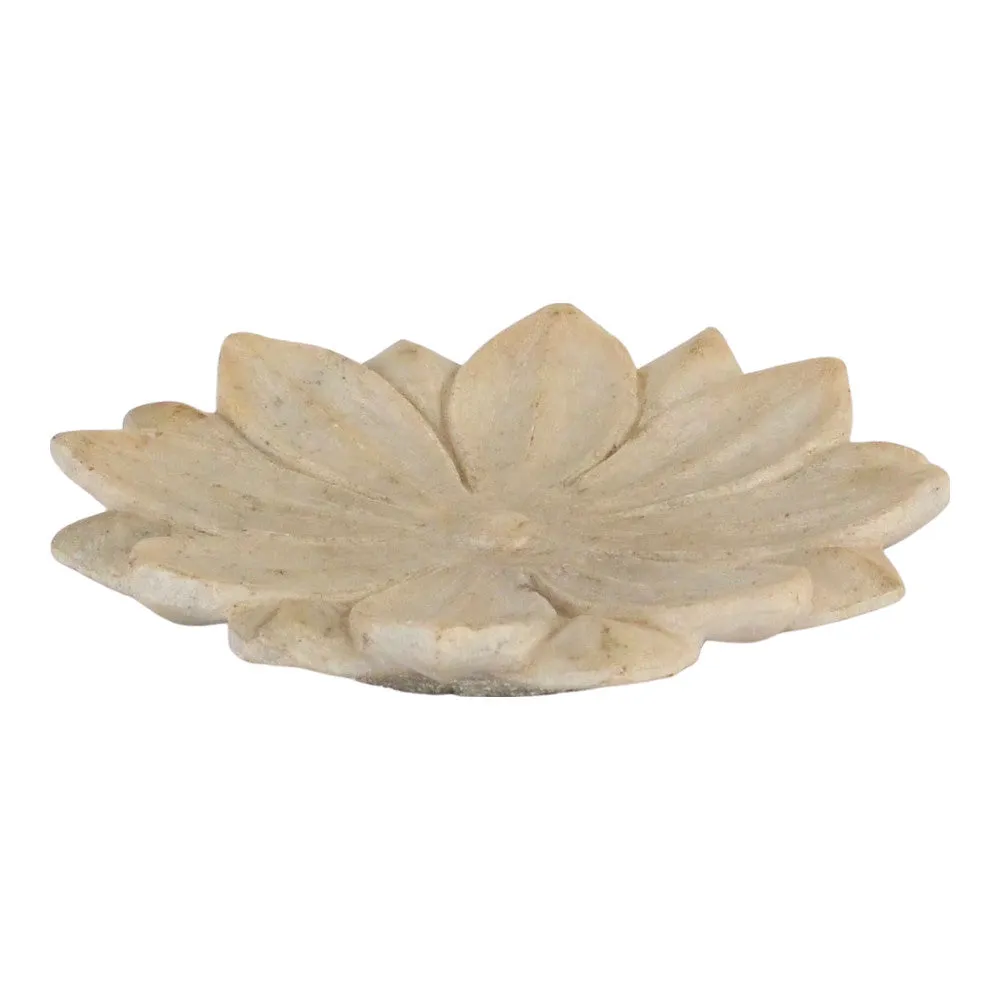 Marble Lotus Plate