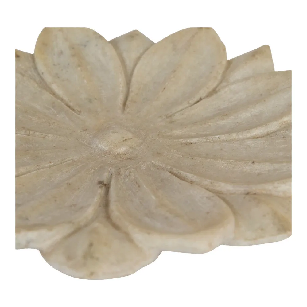 Marble Lotus Plate