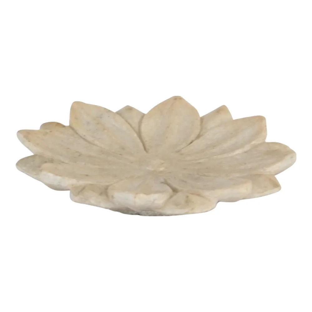 Marble Lotus Plate