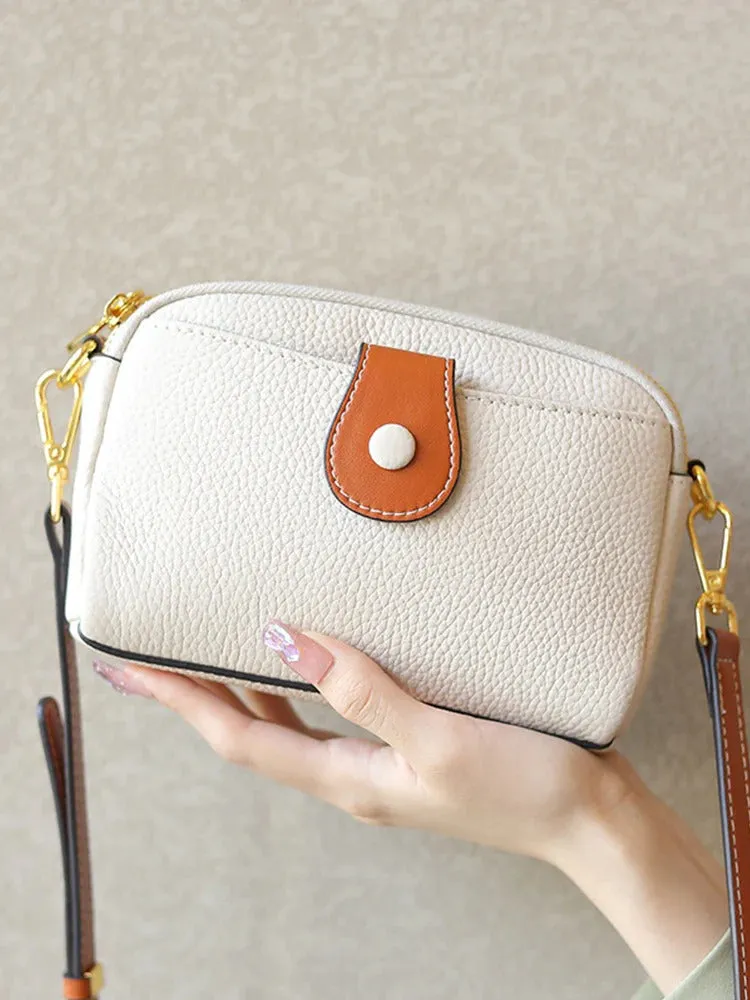 Mini Soft Leather Crossbody Bag