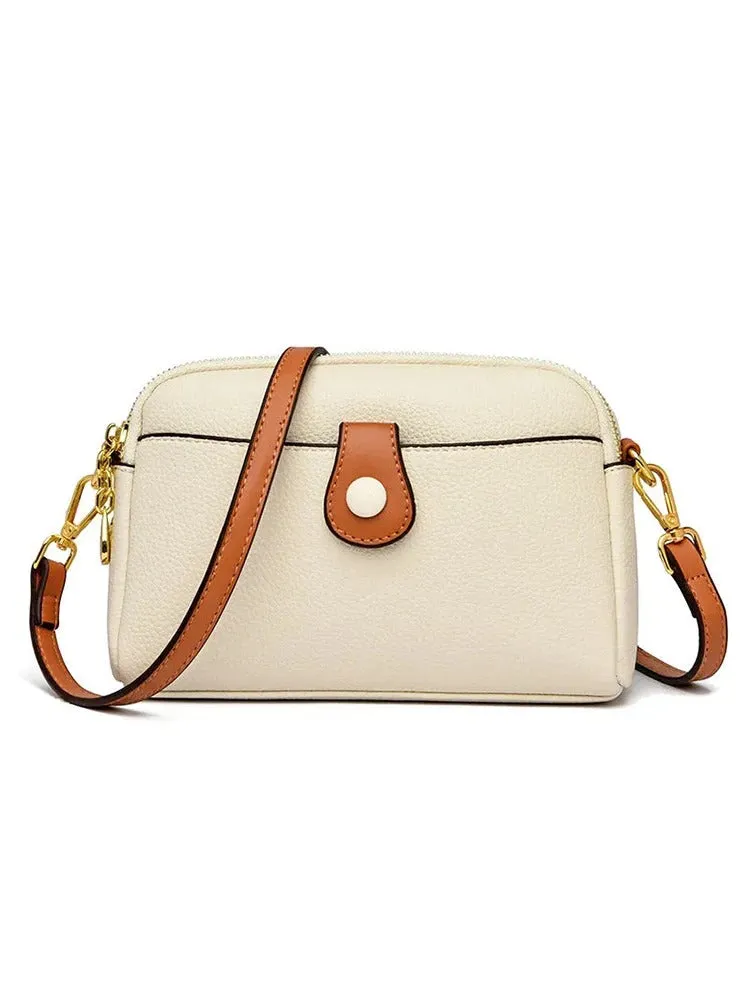 Mini Soft Leather Crossbody Bag