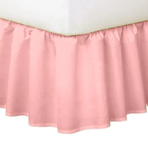 Pure raw silk Bed skirt