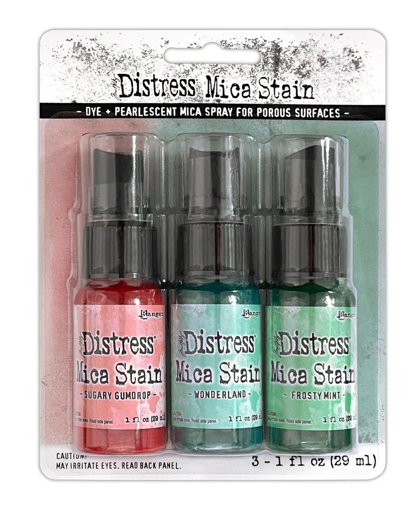 Ranger-Tim Holtz- Distress Holiday 2022 Mica Stain Set #6