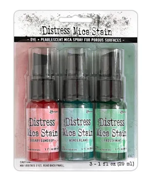 Ranger-Tim Holtz- Distress Holiday 2022 Mica Stain Set #6