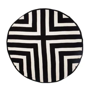 Round Knit Throw