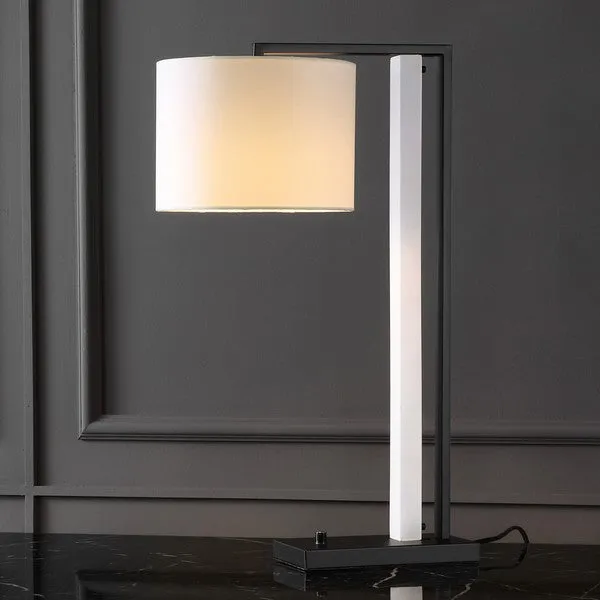 Safavieh Couture Katryna Alabaster And Metal Table Lamp, CTL1058