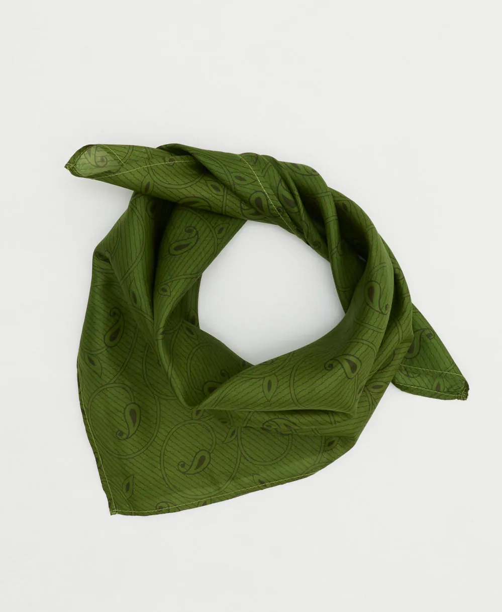 Vintage Silk Bandana - No. 240703