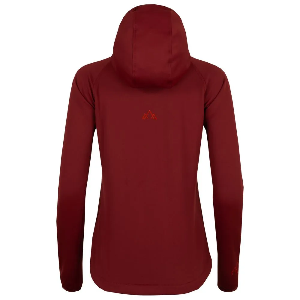 Womens Vandring Stretch Fleece Jacket (Rust/Orange)